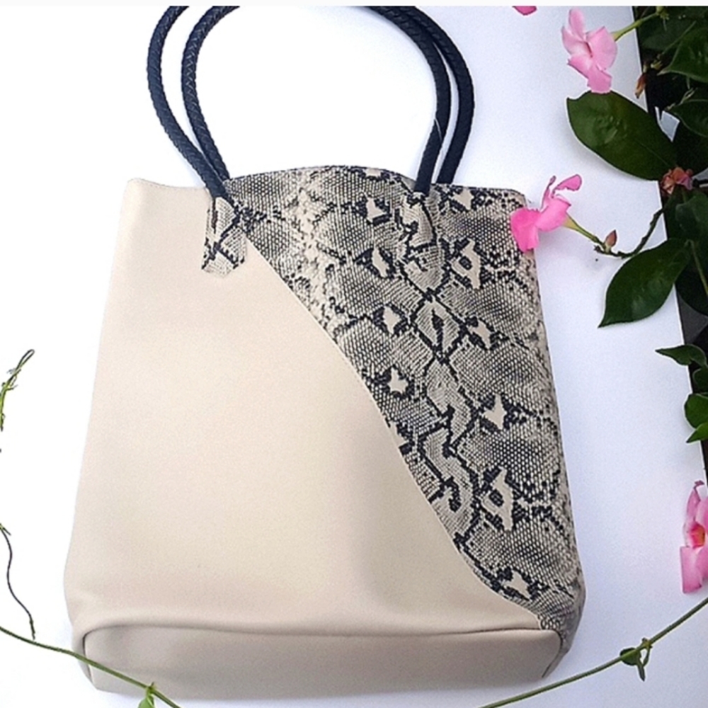 Vegan Reptile Tote Bag